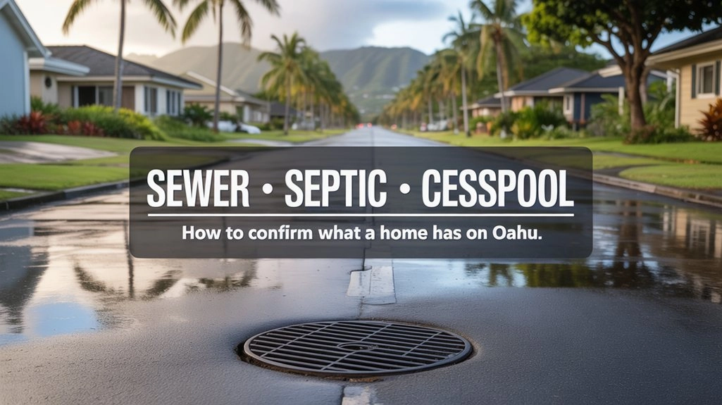 Sewer, Septic, or Cesspool on Oʻahu: How to Confirm What a Home Has