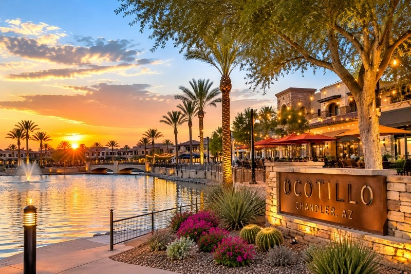 Ocotillo neighborhood in Chandler Arizona for people considering living in Chandler AZ