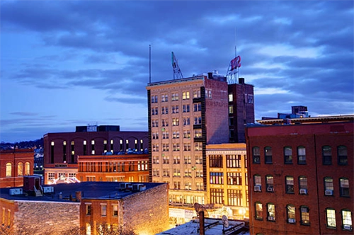 Lowell mill buildings shown in the archived article