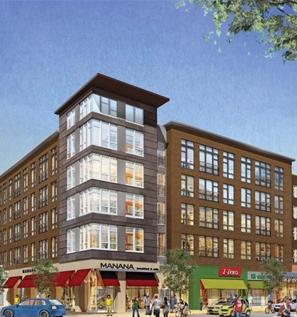 Archival architectural rendering of Avalon at Assembly Row