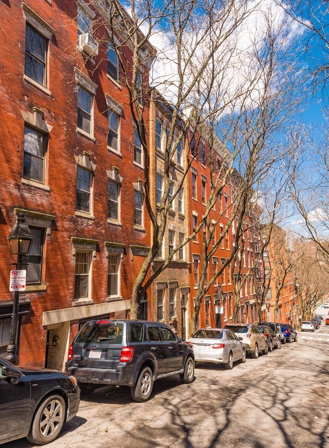 Garden Street streetscape from the original Boston City Properties guide
