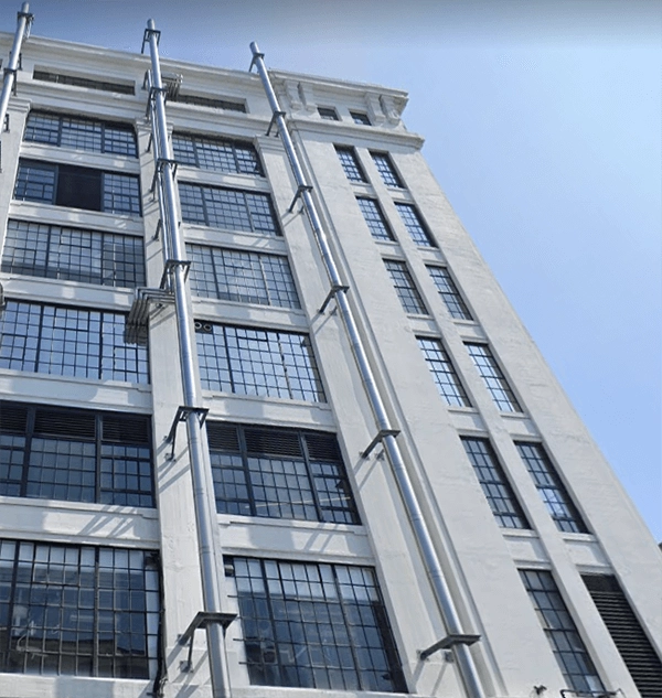 Building facade shown in the Innovation and Design Building transaction report