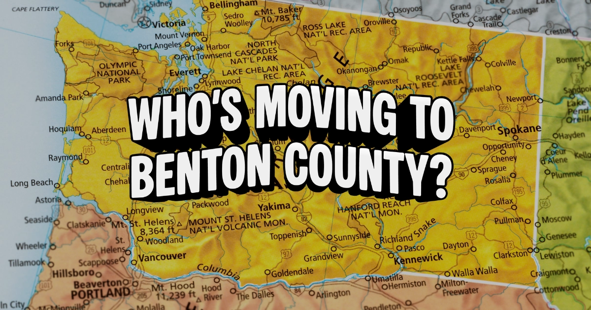 Benton County's Population is Growing - Where are They Coming From?