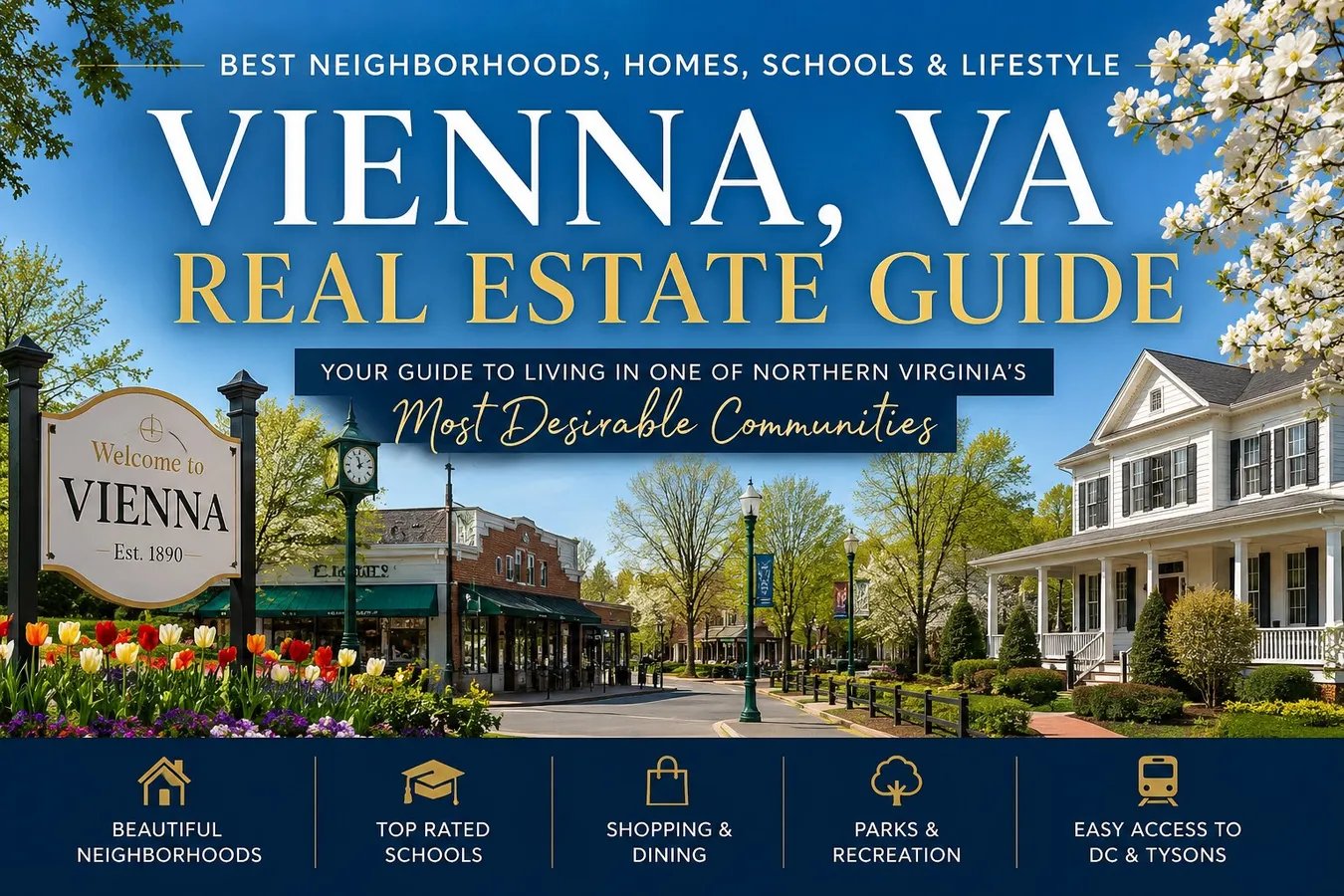 Vienna, VA Real Estate Guide: Best Neighborhoods, Homes, Schools & Lifestyle