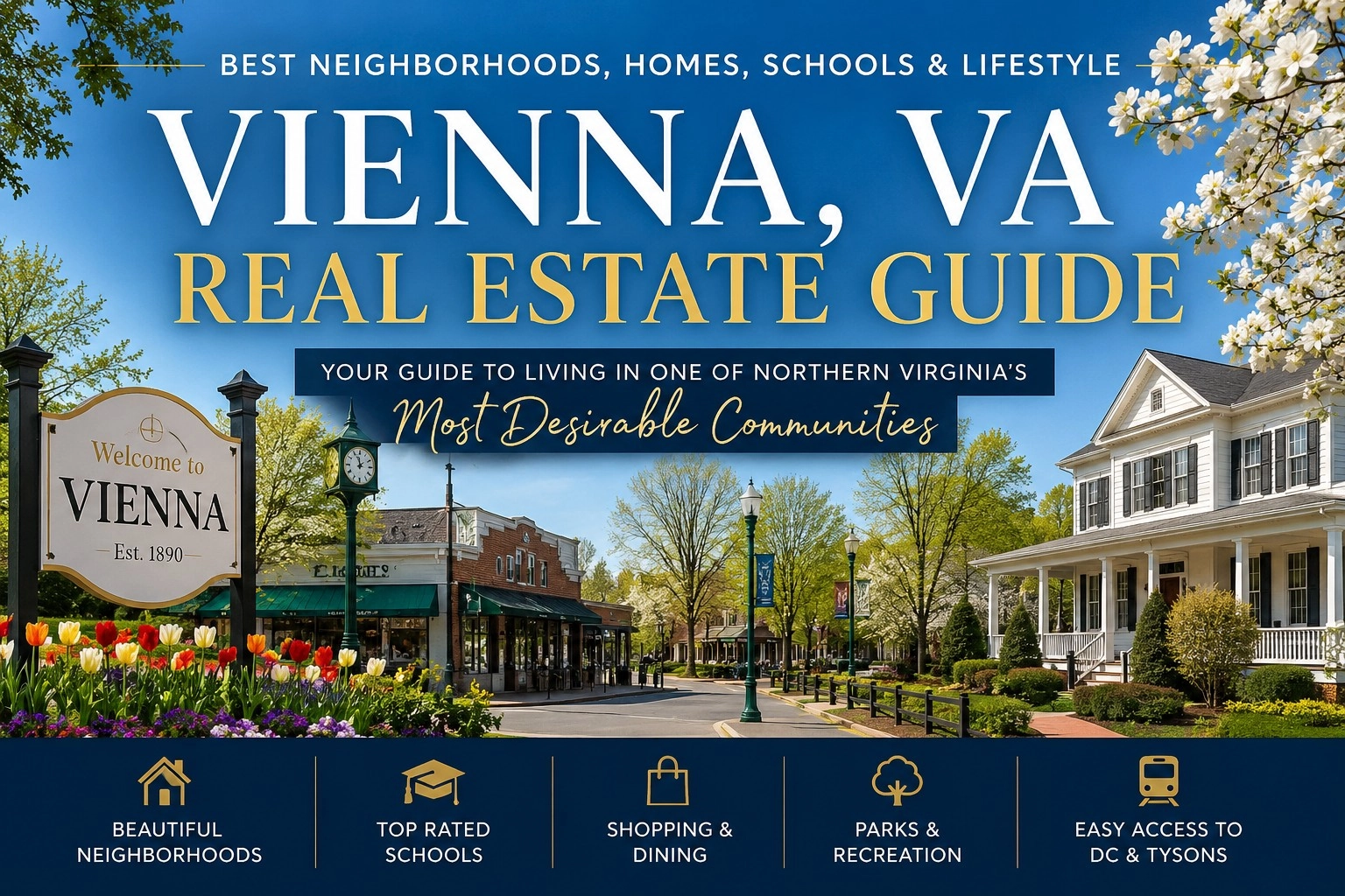 Vienna, VA Real Estate Guide: Best Neighborhoods, Homes, Schools & Lifestyle
