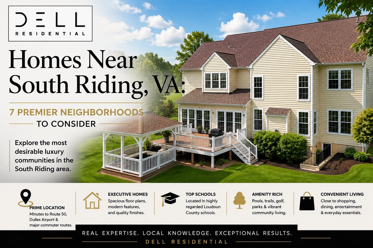 Homes Near South Riding, VA: 7 Premier Neighborhoods to Consider