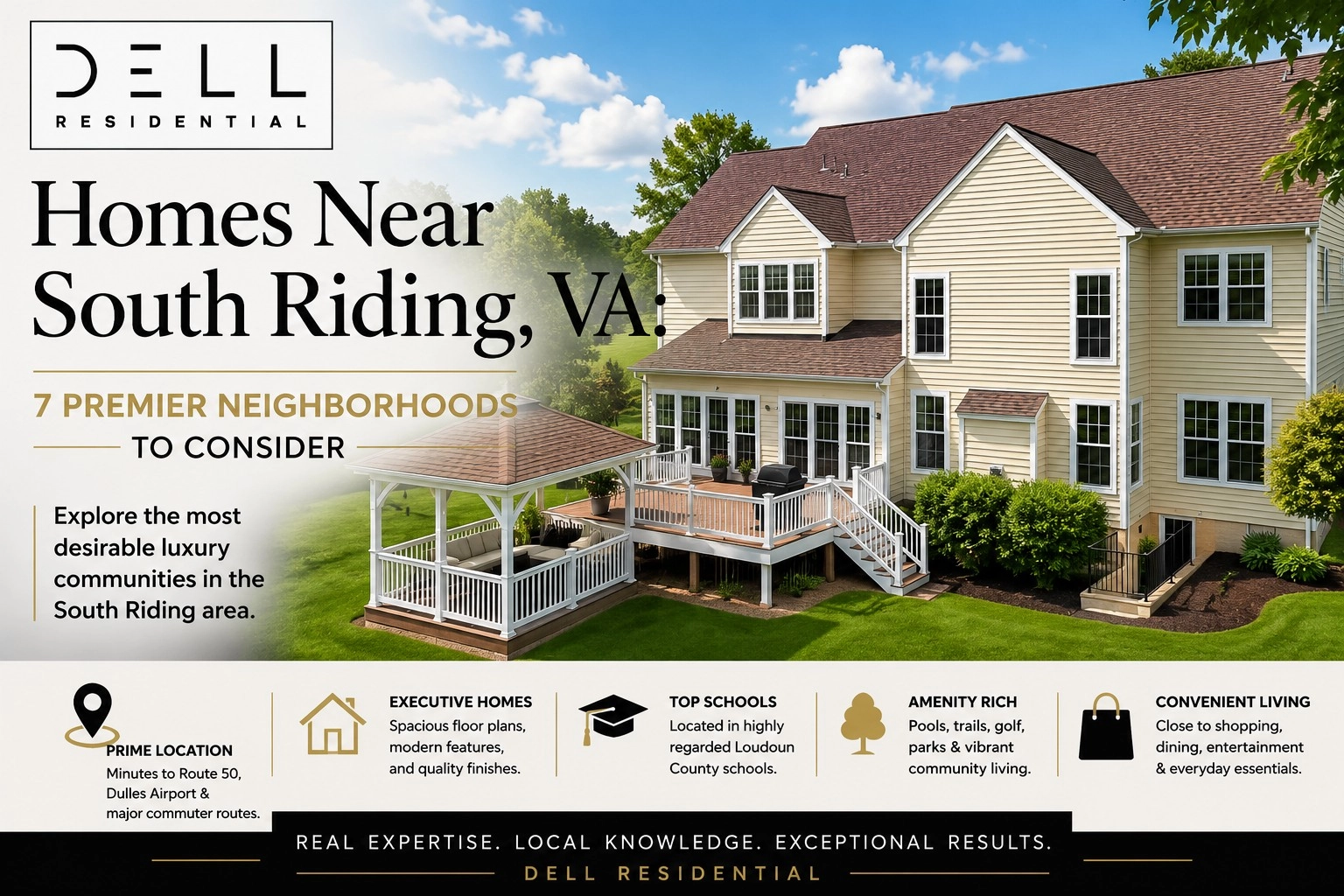 Homes Near South Riding, VA 7 Premier Neighborhoods to Consider