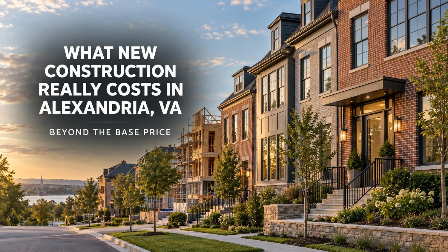 What New Construction Really Costs in Alexandria, VA: Beyond the Base Price