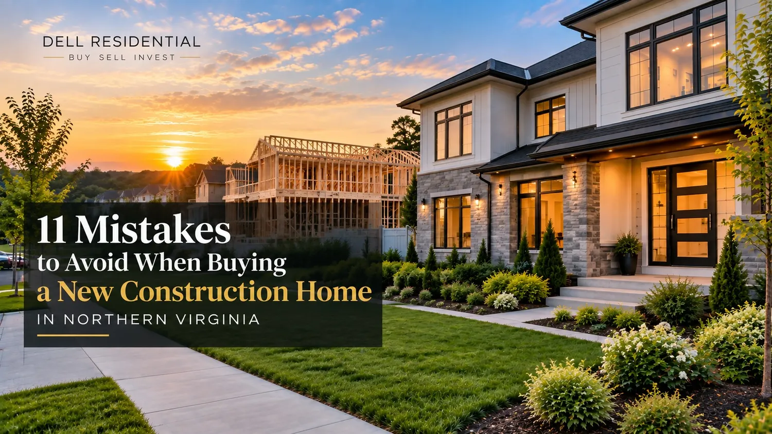 11 Mistakes to Avoid When Buying a New Construction