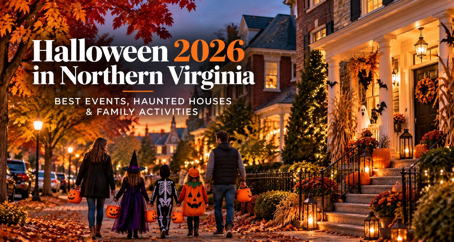 Halloween 2026 in Northern Virginia: Best Events, Haunted Houses & Family Activities
