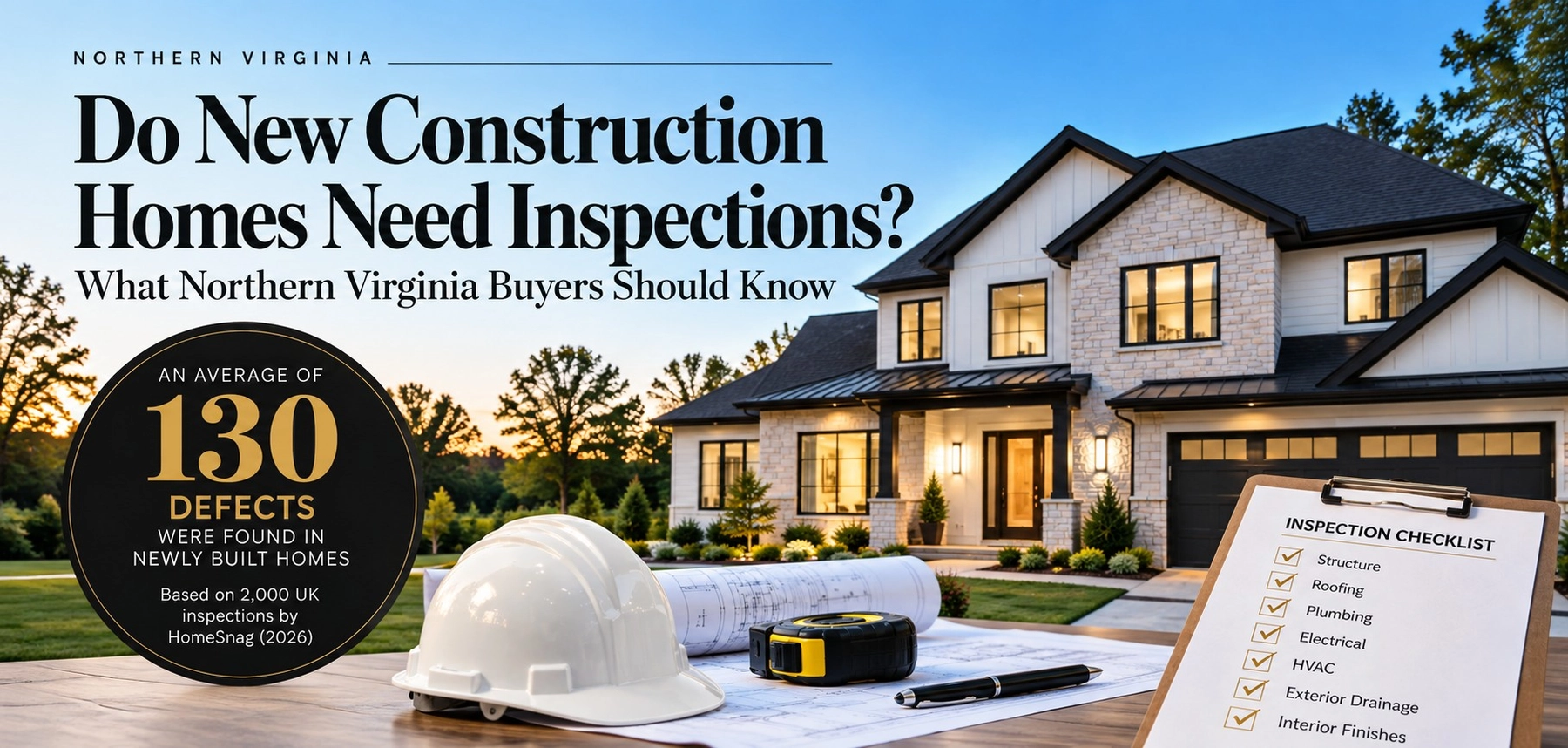 Do New Construction Homes Need Inspections? What Northern Virginia Buyers Should Know