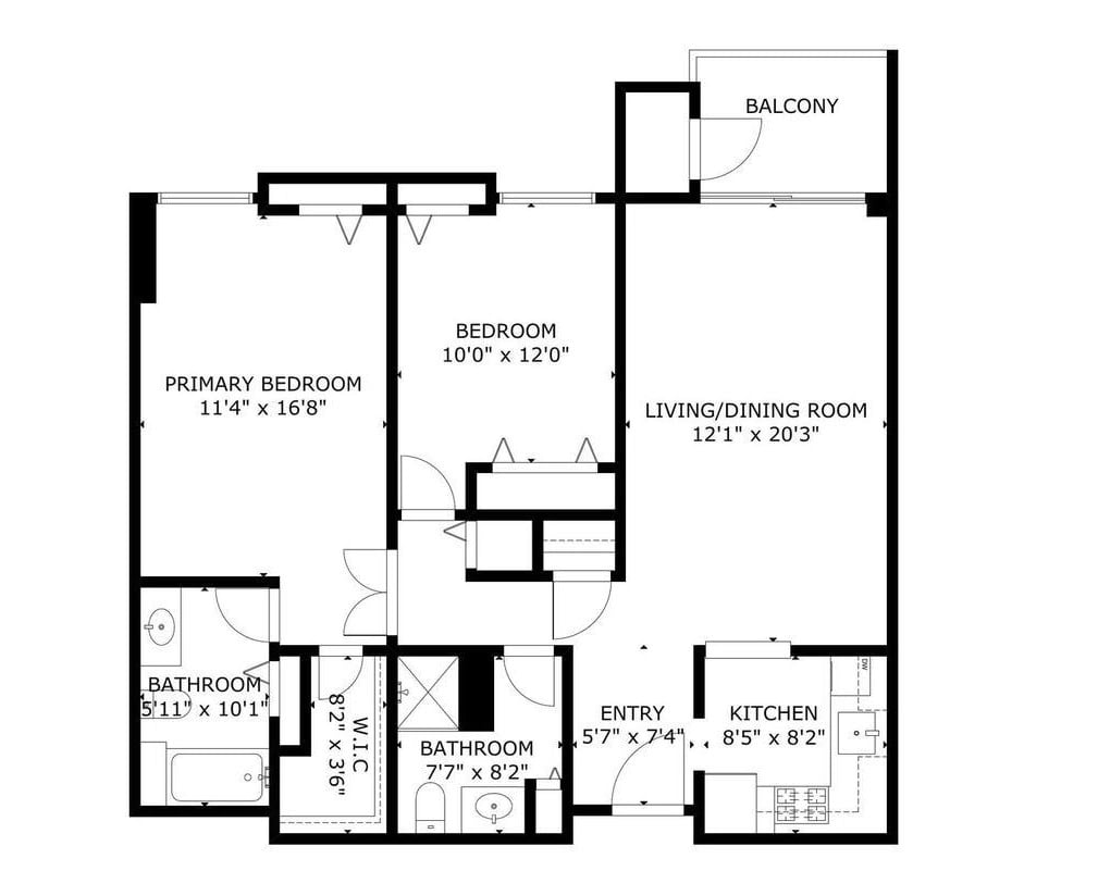 The Christopher Condo Floor plan