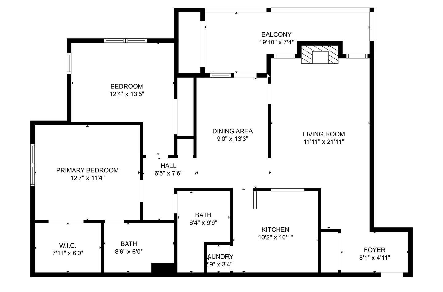 Oak Park Condos for Sale floor plan