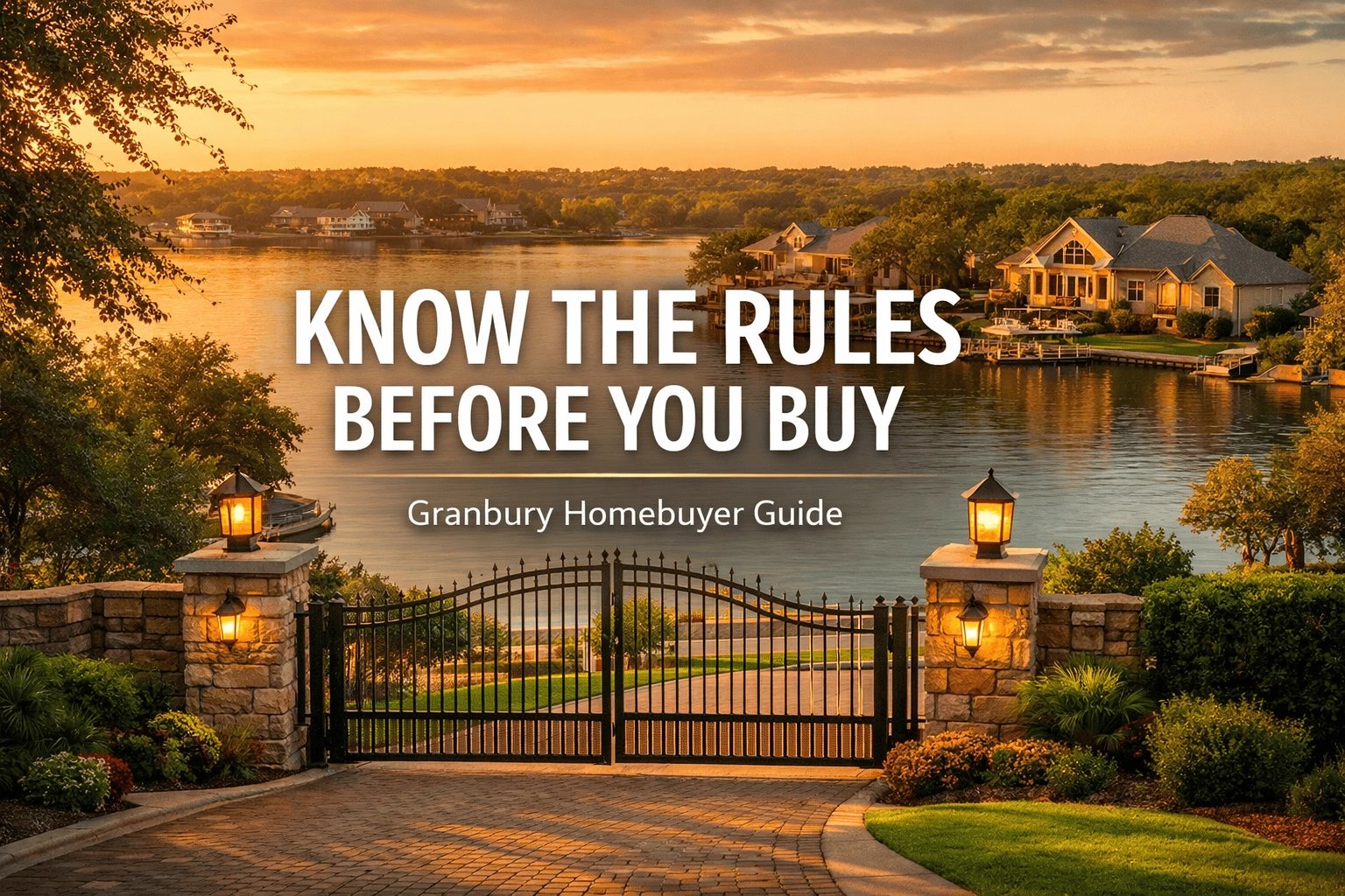 Granbury HOA, POA, and Deed Restrictions for Homebuyers
