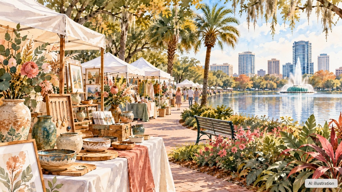 Fall Fiesta in the Park at Lake Eola