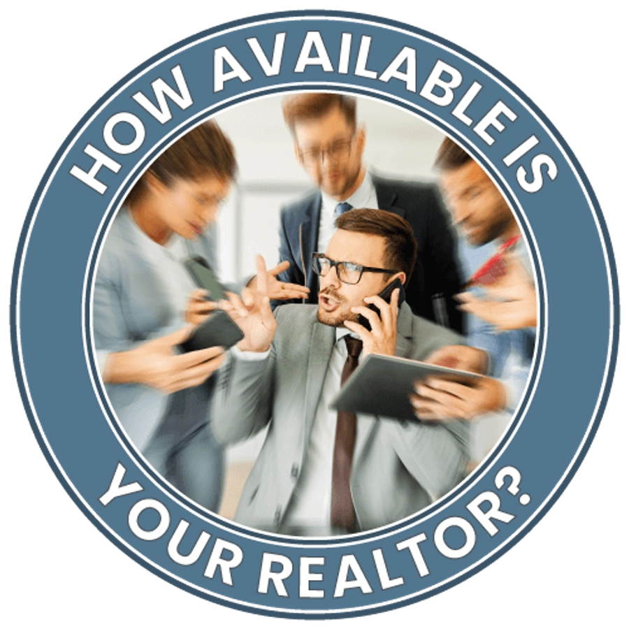 determine how much time your realtor has available for you