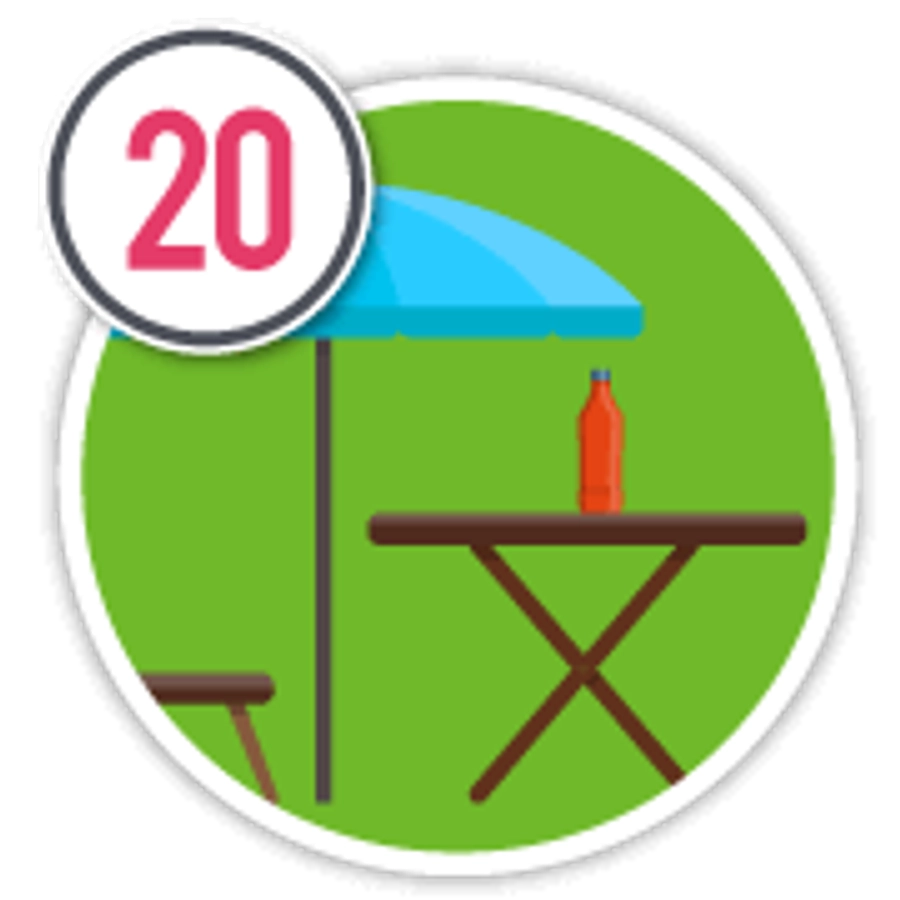 Step 20 Open Up Patio Umbrellas