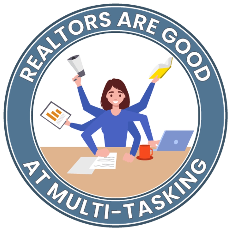 Realtors are good at multitasking