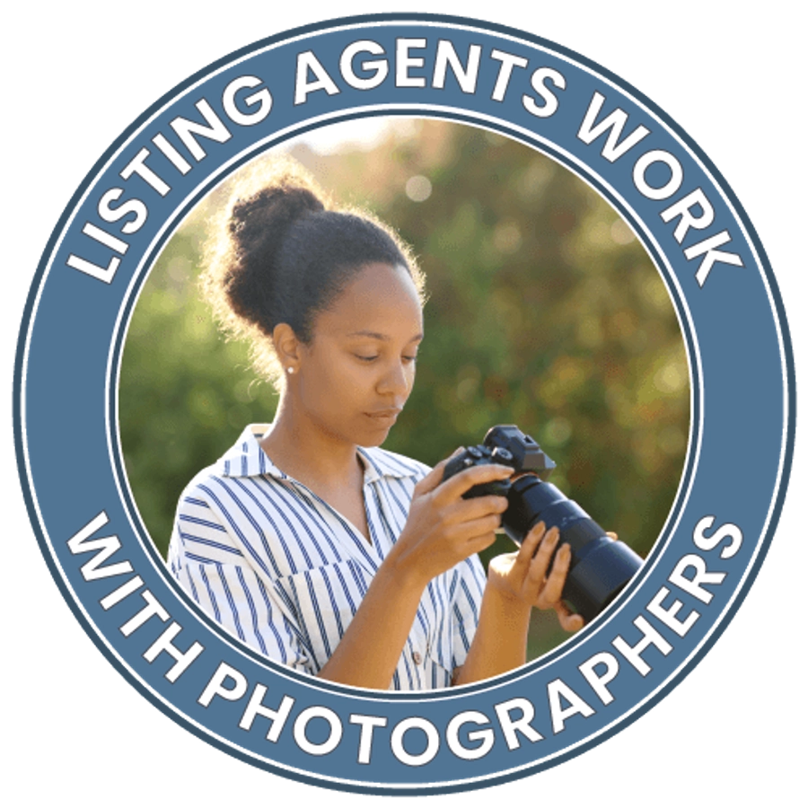 Listing agents work with photographers