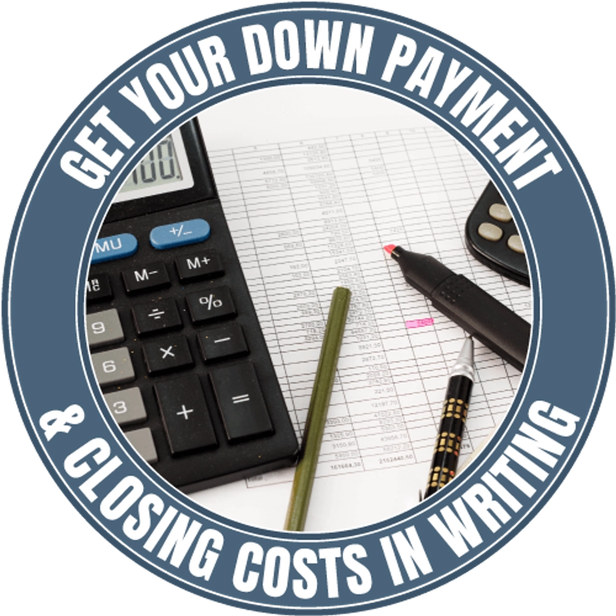 Know your down payment and closing costs numbers