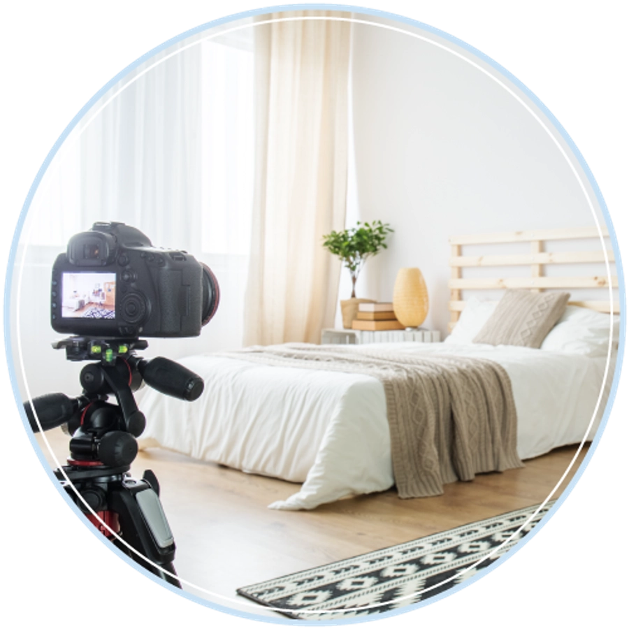wide-angle lens in real estate photos