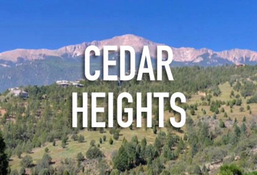 Cedar Heights Neighborhood in Colorado Springs