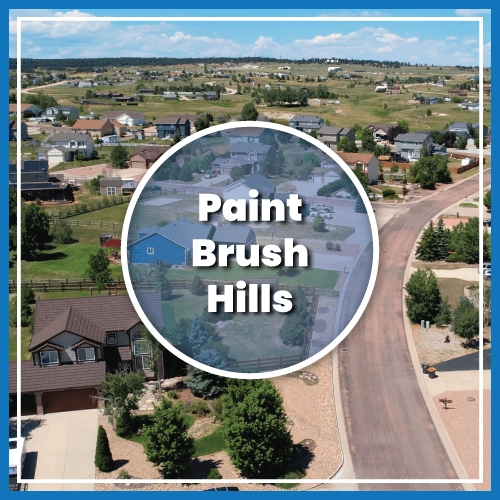 Paint Brush Hills Neighborhood in Peyton CO