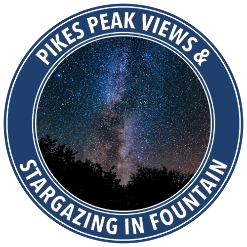 Pikes Peak Views Stargazing in Fountain CO