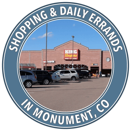 shopping and daily errands around monument