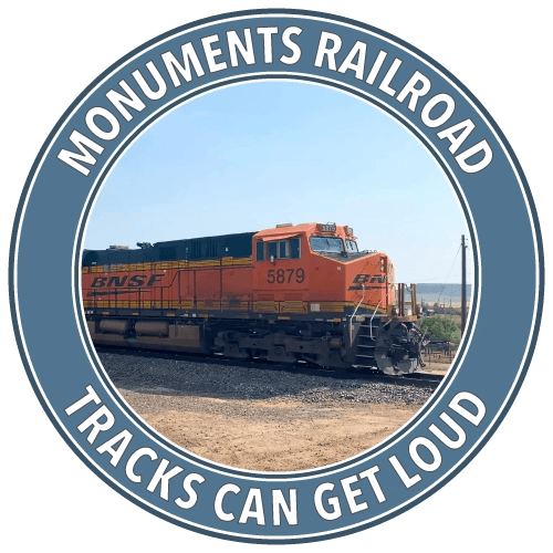 monuments train tracks can get loud