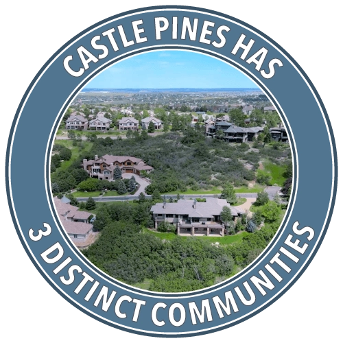 Castel Pines has 3 distinct communities