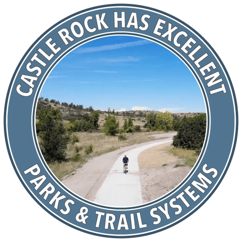 Castle Rock has excellent parks and trail systems