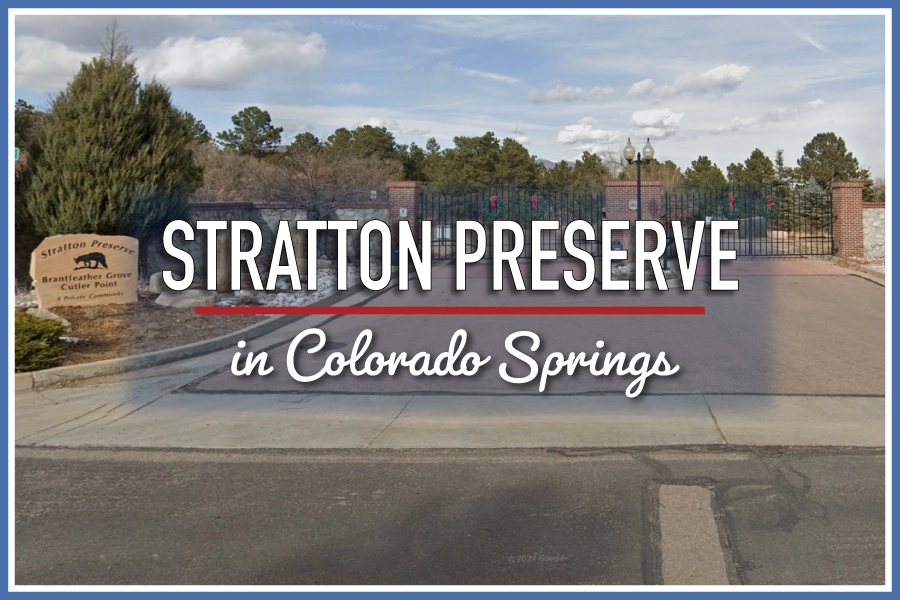 Stratton Preserve and Stratton Forest in Colorado Springs