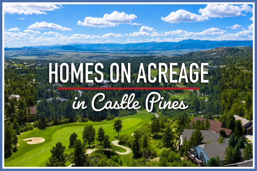 Homes for Sale in Acreage in Castle Pines