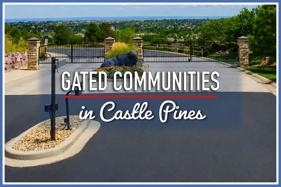 Gated Community Homes for Sale in Castle Pines