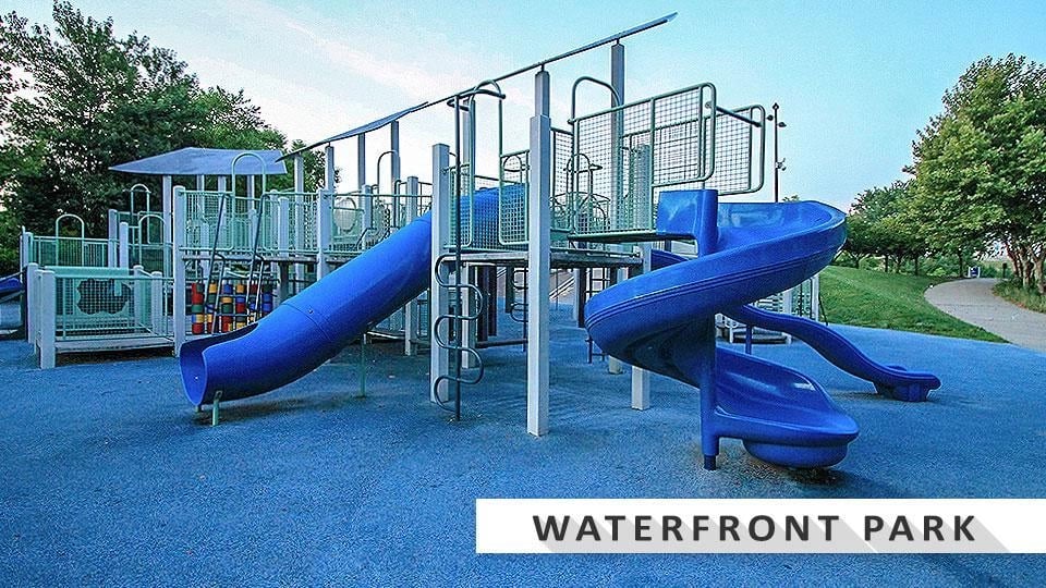 Adventure Playground at Waterfront Park in Downtown Louisville.