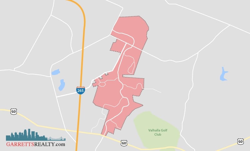 Lake Forest neighborhood map overlay
