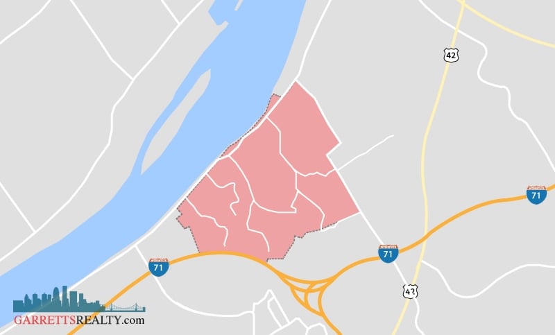 Glenview neighborhood map overlay