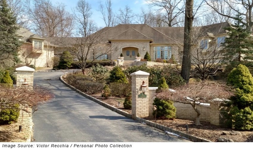 Front of the Sopranos home