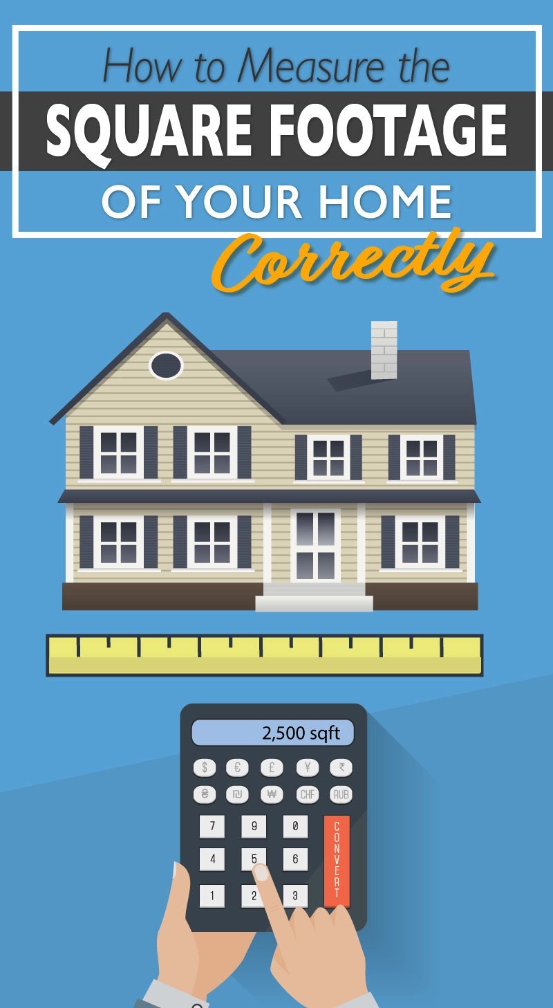 Hot to measure the square footage of home