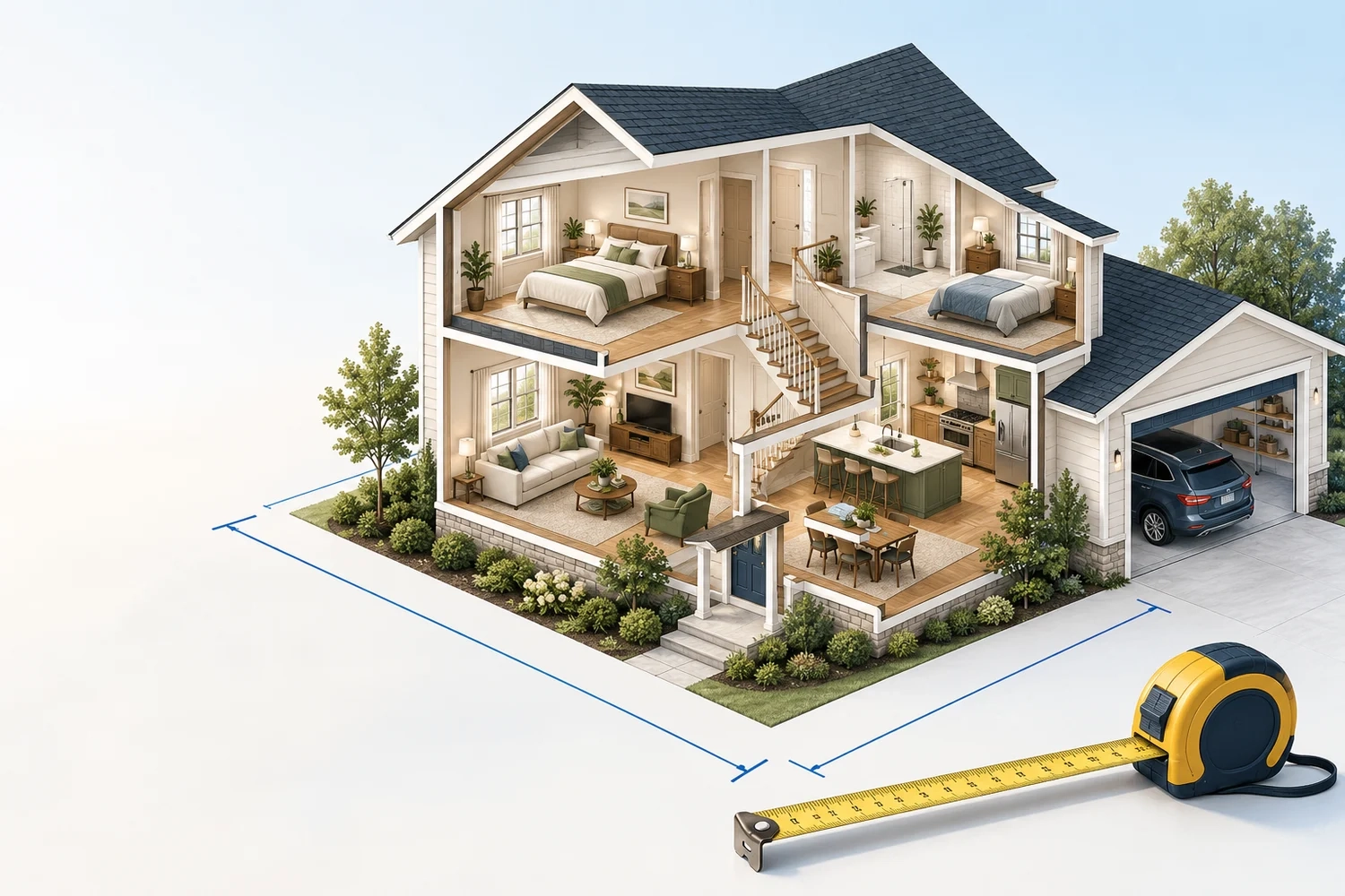 What Counts as Square Footage in a Raleigh Home? How to Compare the Space You Can Use