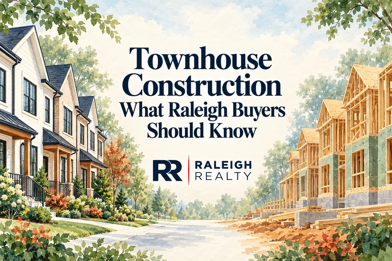 Townhouse Construction Is Slowing. What It Means for Raleigh Homebuyers