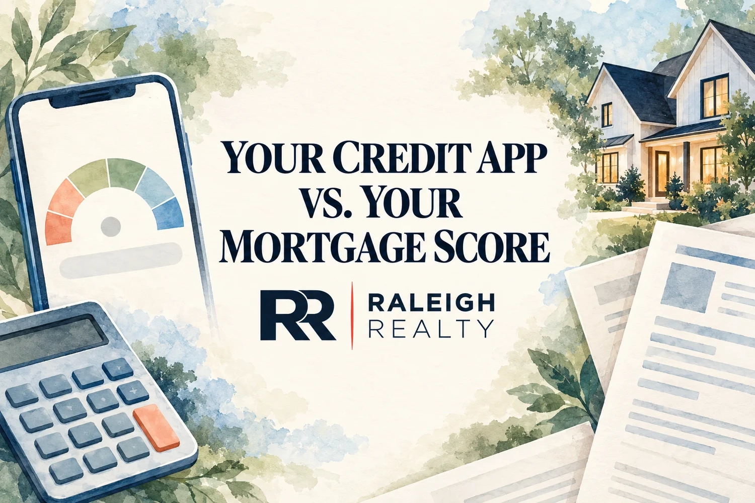 Why Your Credit-App Score May Differ From Your Mortgage Credit Score