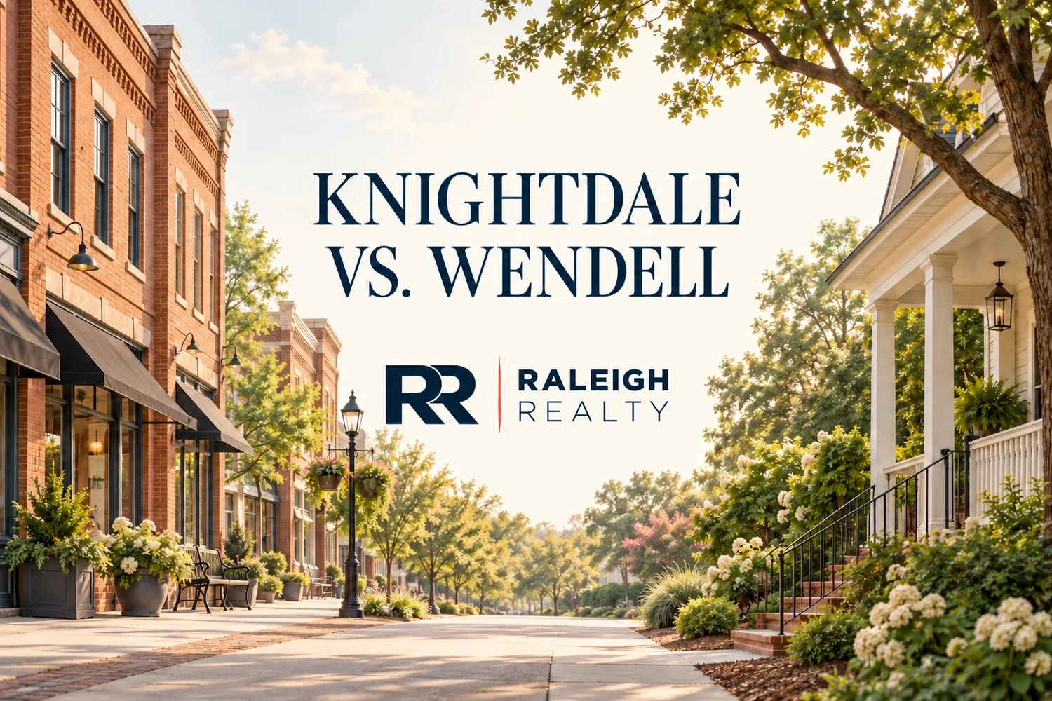 Knightdale vs. Wendell, NC: Choosing the Right Home East of Raleigh