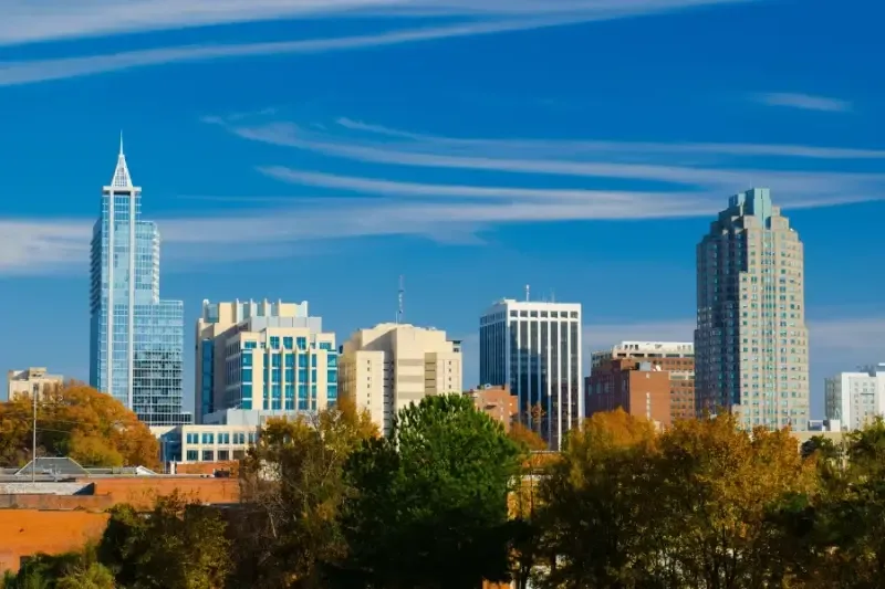 Downtown Raleigh skyline