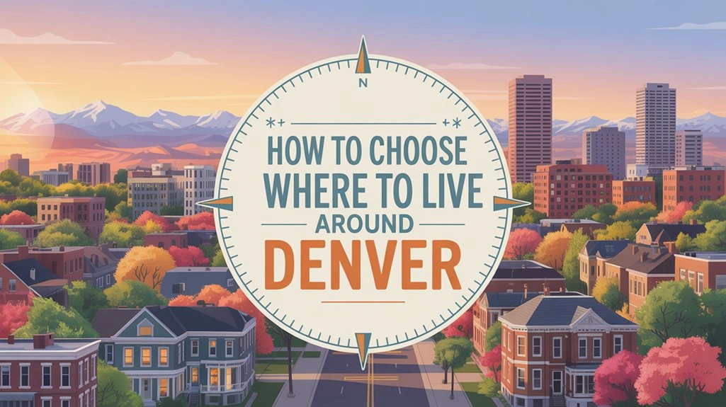 How to Choose Where to Live Around Denver by Work Hub, Home Type, and What to Check