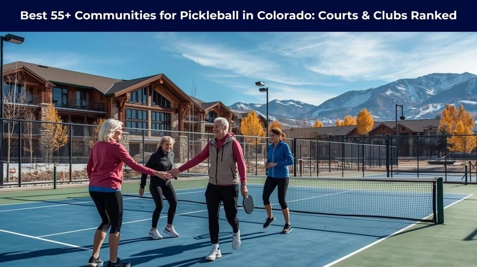 Colorado 55+ Communities With Pickleball: Buyer Checklist