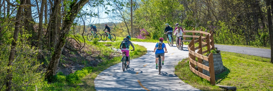 Plenty of Walking & Bike Trails in Kentley Hills Plenty of Walking & Bike Trails in Kentley Hills