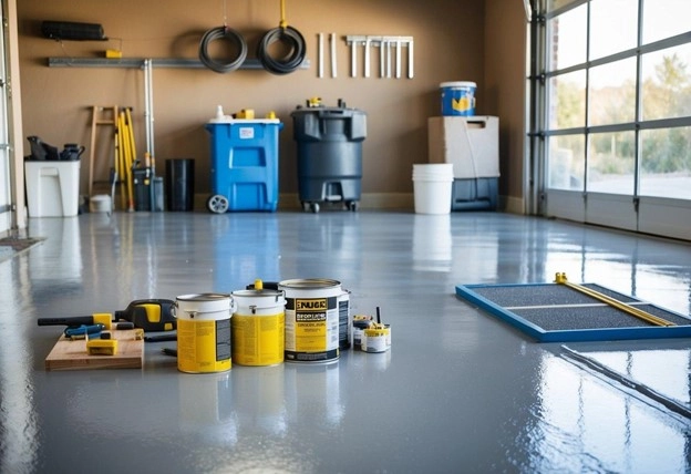 Comparing Epoxy vs. Polyurea Garage Floor Finishes: Durability and Cost Analysis