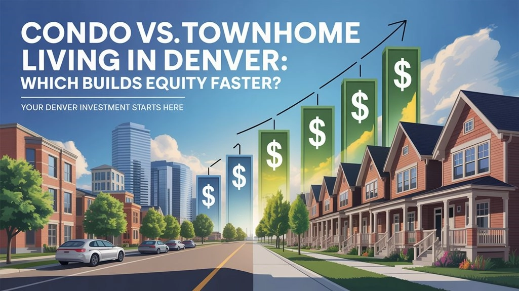Condo vs. Townhome Living in Denver | Which Builds Equity Faster